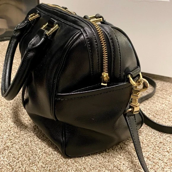 Tory Burch Black Crossbody Tophandle Bag